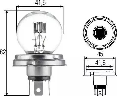 HELLA 8GD 002 088-131 - Kvēlspuldze ps1.lv