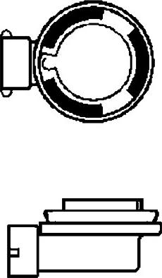 HELLA 8GH 008 356-151 - Kvēlspuldze, Pamatlukturis ps1.lv