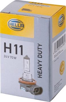 HELLA 8GH 008 358-241 - Kvēlspuldze, Miglas lukturis ps1.lv