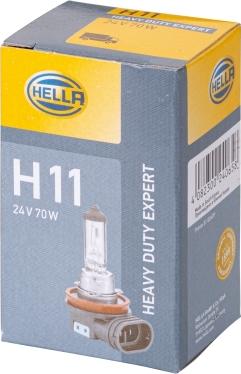 HELLA 8GH 008 358-251 - Kvēlspuldze, Miglas lukturis ps1.lv