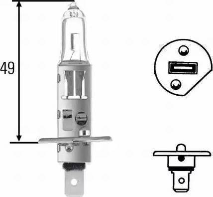 HELLA 8GH 002 089-401 - Kvēlspuldze, Miglas lukturis ps1.lv