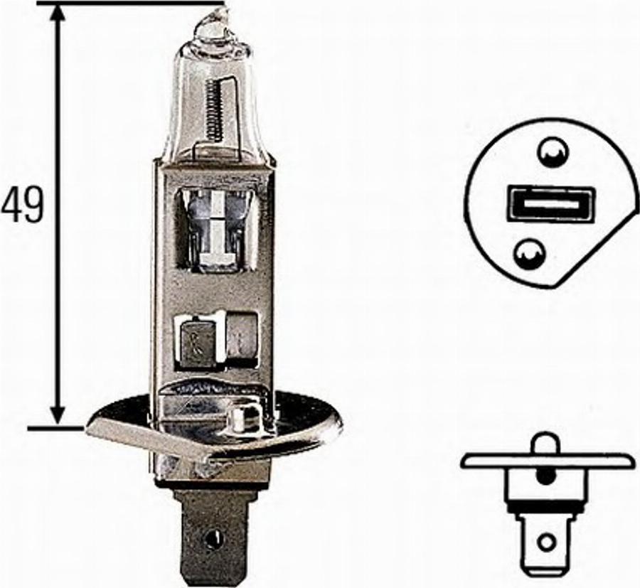 HELLA 8GH 002 089-801 - Kvēlspuldze, Lukturis ar automātisko stabilizācijas sistēmu ps1.lv