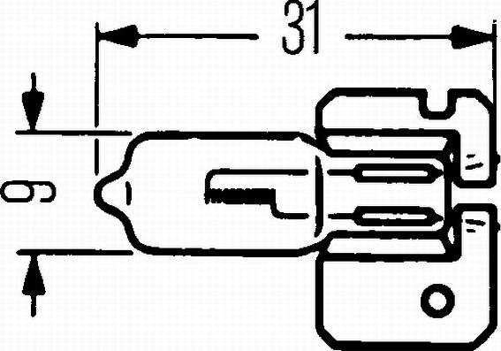 HELLA 8GH 002 857-151 - Kvēlspuldze, Tālās gaismas lukturis ps1.lv