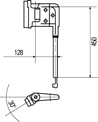 HELLA 8HG 503 009-082 - Kronšteins, Ārējais atpakaļskata spogulis ps1.lv