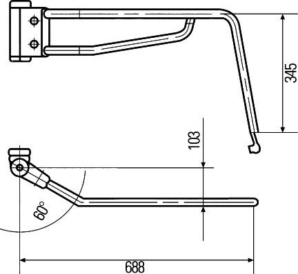 HELLA 8HG 503 019-022 - Kronšteins, Ārējais atpakaļskata spogulis ps1.lv