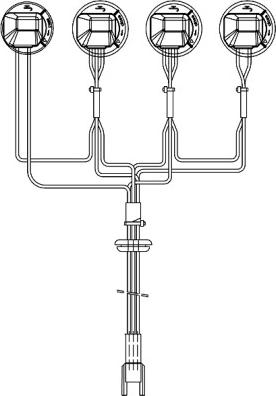 HELLA 8KA 155 372-001 - Vadu komplekts, Pamatlukturis ps1.lv