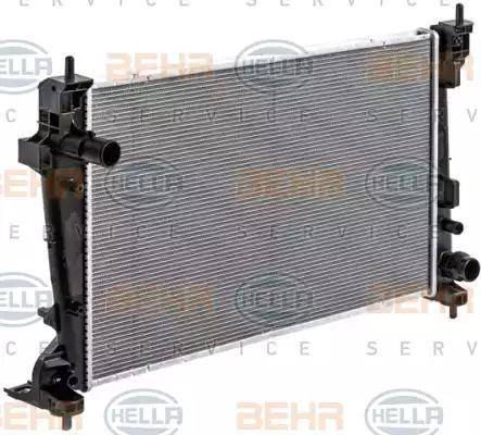 HELLA 8MK 376 900-034 - Radiators, Motora dzesēšanas sistēma ps1.lv