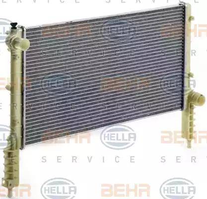 HELLA 8MK 376 900-071 - Radiators, Motora dzesēšanas sistēma ps1.lv