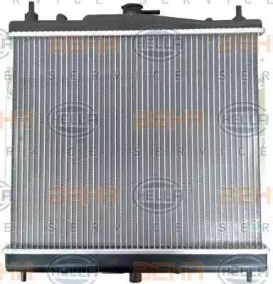 HELLA 8MK 376 790-521 - Radiators, Motora dzesēšanas sistēma ps1.lv