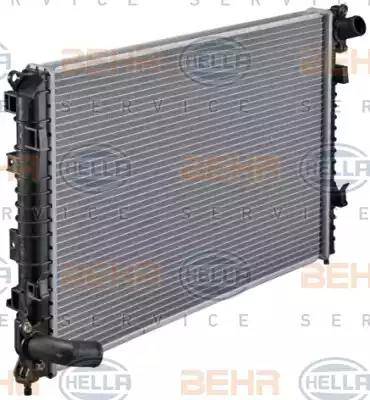 HELLA 8MK 376 749-521 - Radiators, Motora dzesēšanas sistēma ps1.lv