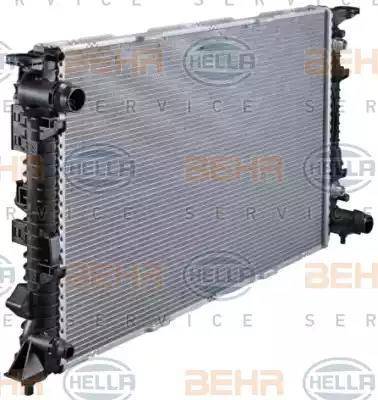 HELLA 8MK 376 745-651 - Radiators, Motora dzesēšanas sistēma ps1.lv