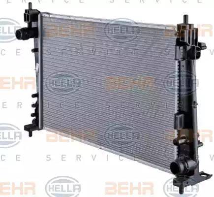 HELLA 8MK 376 754-461 - Radiators, Motora dzesēšanas sistēma ps1.lv