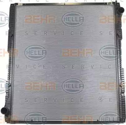 HELLA 8MK 376 756-161 - Radiators, Motora dzesēšanas sistēma ps1.lv