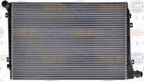 HELLA 8MK 376 765-124 - Radiators, Motora dzesēšanas sistēma ps1.lv