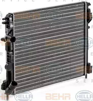 HELLA 8MK 376 700-581 - Radiators, Motora dzesēšanas sistēma ps1.lv