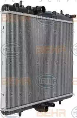 HELLA 8MK 376 700-534 - Radiators, Motora dzesēšanas sistēma ps1.lv