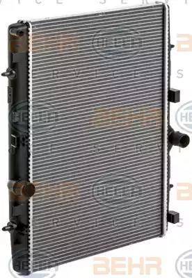 HELLA 8MK 376 700-231 - Radiators, Motora dzesēšanas sistēma ps1.lv