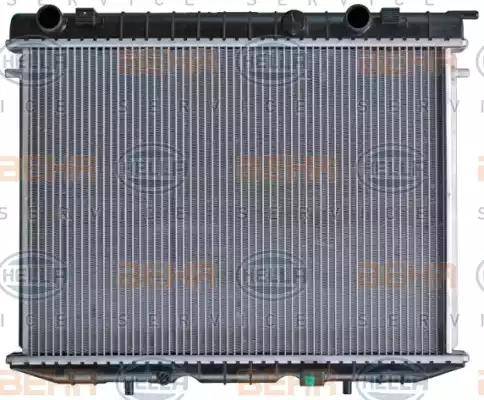 HELLA 8MK 376 708-601 - Radiators, Motora dzesēšanas sistēma ps1.lv