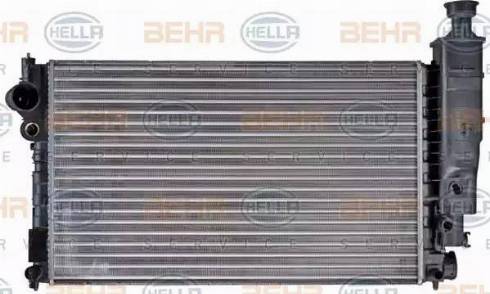 HELLA 8MK 376 708-681 - Radiators, Motora dzesēšanas sistēma ps1.lv