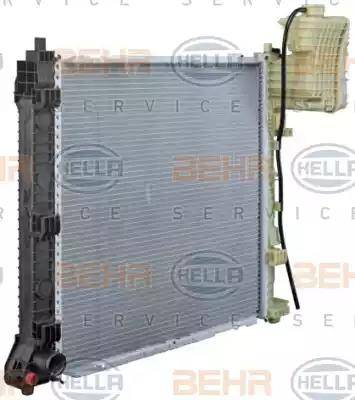 HELLA 8MK 376 714-301 - Radiators, Motora dzesēšanas sistēma ps1.lv