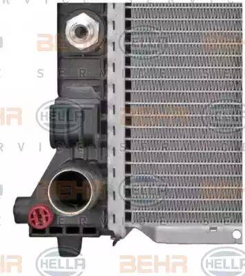 HELLA 8MK 376 714-311 - Radiators, Motora dzesēšanas sistēma ps1.lv