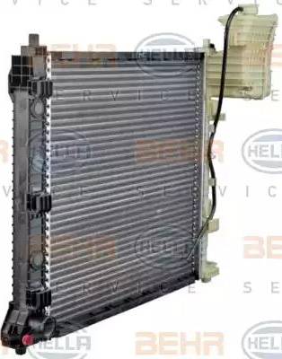 HELLA 8MK 376 714-321 - Radiators, Motora dzesēšanas sistēma ps1.lv