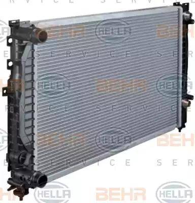 HELLA 8MK 376 716-621 - Radiators, Motora dzesēšanas sistēma ps1.lv