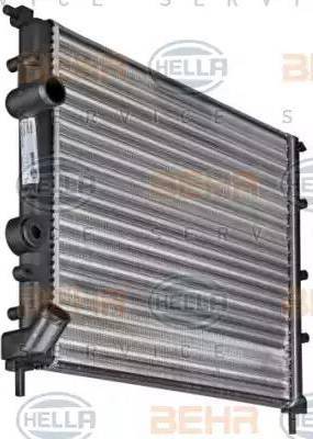 HELLA 8MK 376 716-161 - Radiators, Motora dzesēšanas sistēma ps1.lv