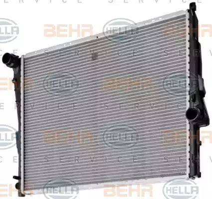 HELLA 8MK 376 716-244 - Radiators, Motora dzesēšanas sistēma ps1.lv