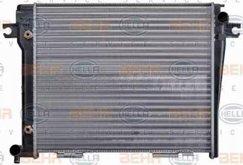 HELLA 8MK 376 710-611 - Radiators, Motora dzesēšanas sistēma ps1.lv