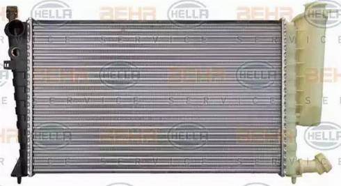 HELLA 8MK 376 710-261 - Radiators, Motora dzesēšanas sistēma ps1.lv