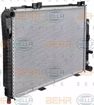 HELLA 8MK 376 711-191 - Radiators, Motora dzesēšanas sistēma ps1.lv