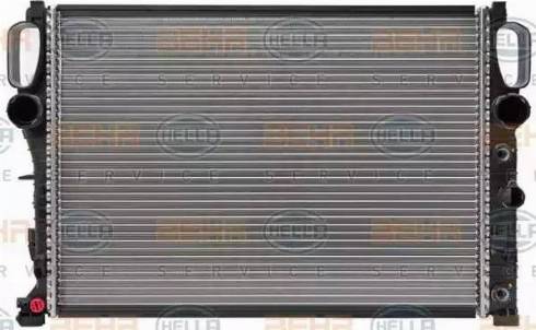 HELLA 8MK 376 718-011 - Radiators, Motora dzesēšanas sistēma ps1.lv