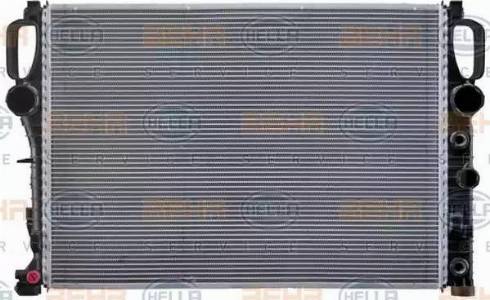 HELLA 8MK 376 718-021 - Radiators, Motora dzesēšanas sistēma ps1.lv