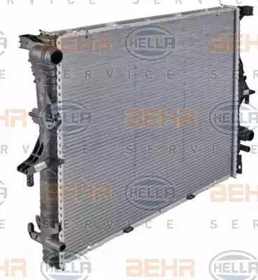 HELLA 8MK 376 718-781 - Radiators, Motora dzesēšanas sistēma ps1.lv