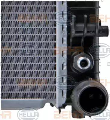 HELLA 8MK 376 712-571 - Radiators, Motora dzesēšanas sistēma ps1.lv