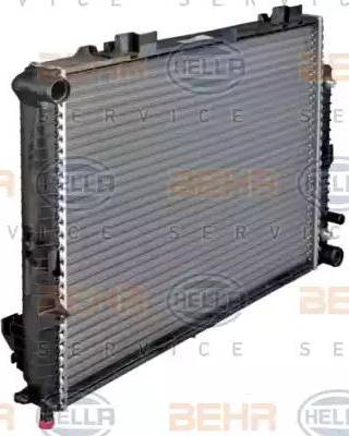 HELLA 8MK 376 712-741 - Radiators, Motora dzesēšanas sistēma ps1.lv