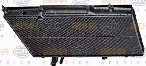 HELLA 8MK 376 717-594 - Radiators, Motora dzesēšanas sistēma ps1.lv