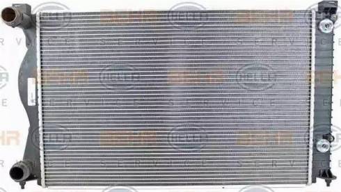 HELLA 8MK 376 732-511 - Radiators, Motora dzesēšanas sistēma ps1.lv