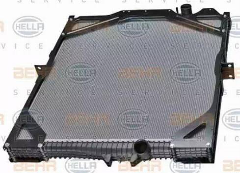 HELLA 8MK 376 726-591 - Radiators, Motora dzesēšanas sistēma ps1.lv