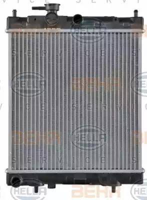 HELLA 8MK 376 726-691 - Radiators, Motora dzesēšanas sistēma ps1.lv