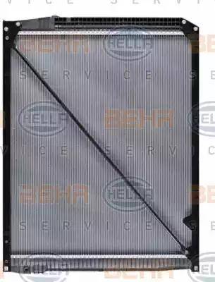 HELLA 8MK 376 721-231 - Radiators, Motora dzesēšanas sistēma ps1.lv