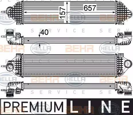 HELLA 8ML 376 755-621 - Starpdzesētājs ps1.lv