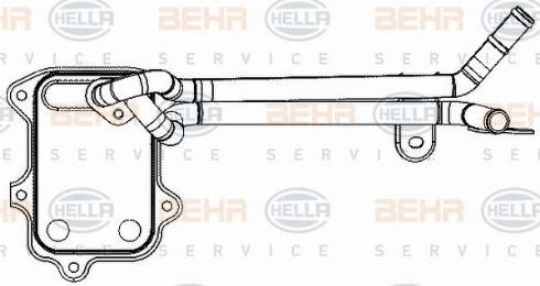 HELLA 8MO 376 797-041 - Eļļas radiators, Motoreļļa ps1.lv