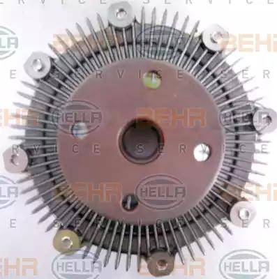 HELLA 8MV 376 791-111 - Sajūgs, Radiatora ventilators ps1.lv