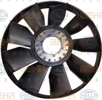 HELLA 8MV 376 702-011 - Ventilatora darba rats, Motora dzesēšanas sistēma ps1.lv