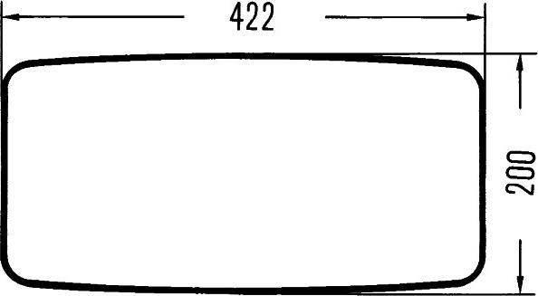 HELLA 8SB 501 081-041 - Ārējais atpakaļskata spogulis ps1.lv