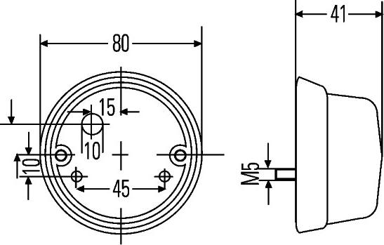 HELLA 2PF 001 259-631 - Stāvgaismas lukturis ps1.lv