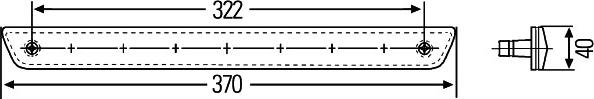 HELLA 2DA 008 136-007 - Papildus bremžu signāla lukturis ps1.lv