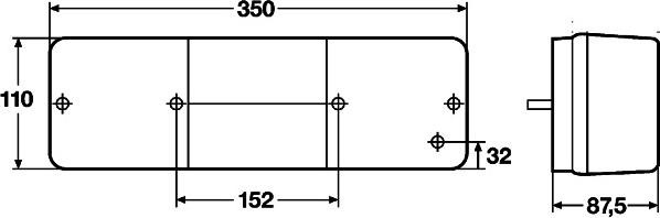 HELLA 2SE 997 088-001 - Aizmugurējais lukturis ps1.lv